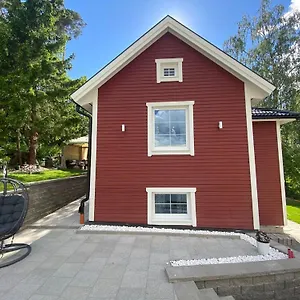 Charming In A Red House In Stockholm